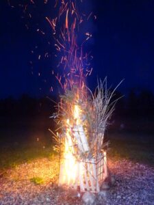 Farm Camping Feuerstelle